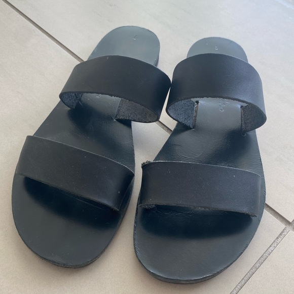 Olgianna Melissinos black handmade leather sandals - Picture 6 of 7